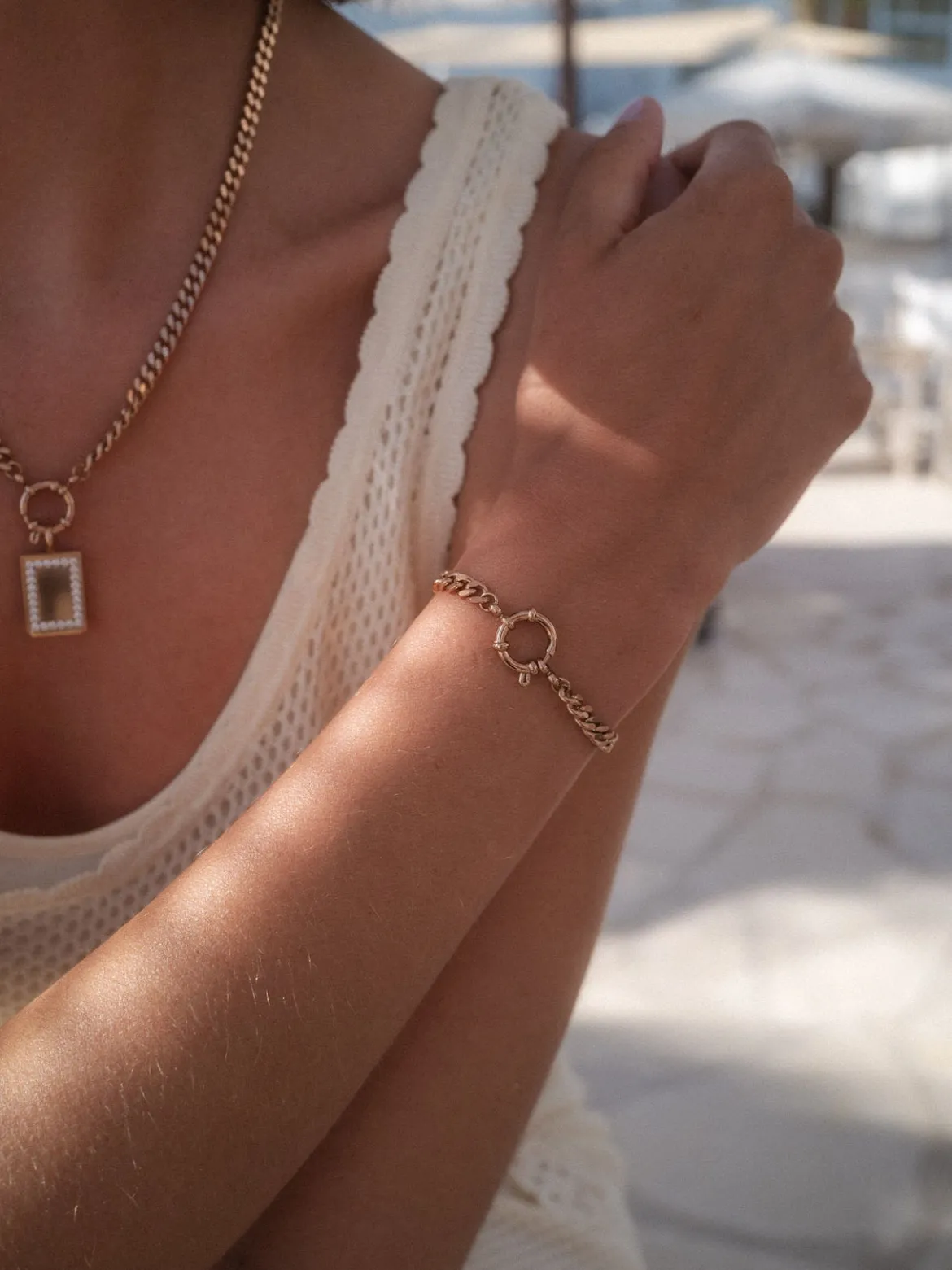 Bold Charm Armband