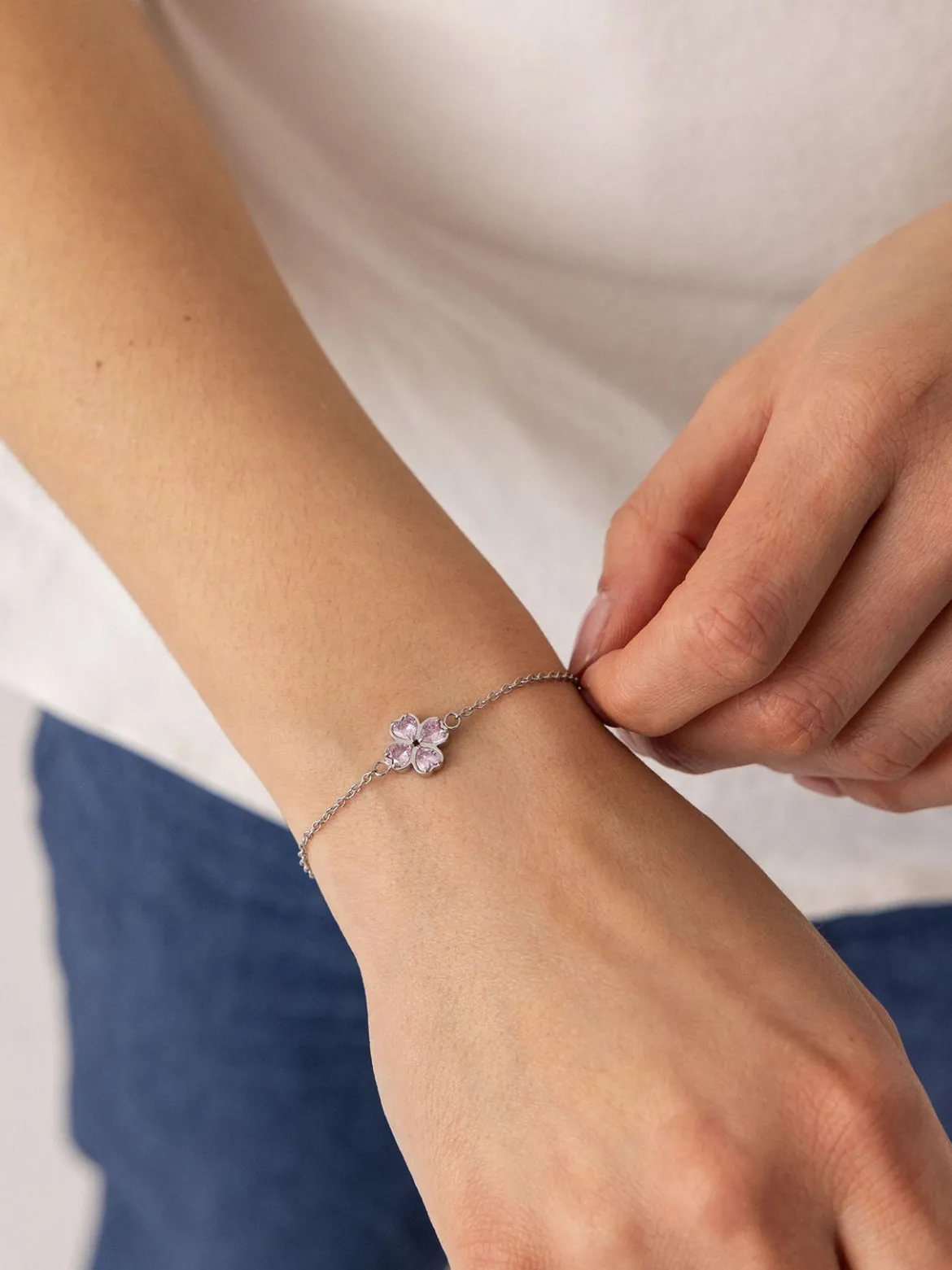 Cuore Rosé Armband