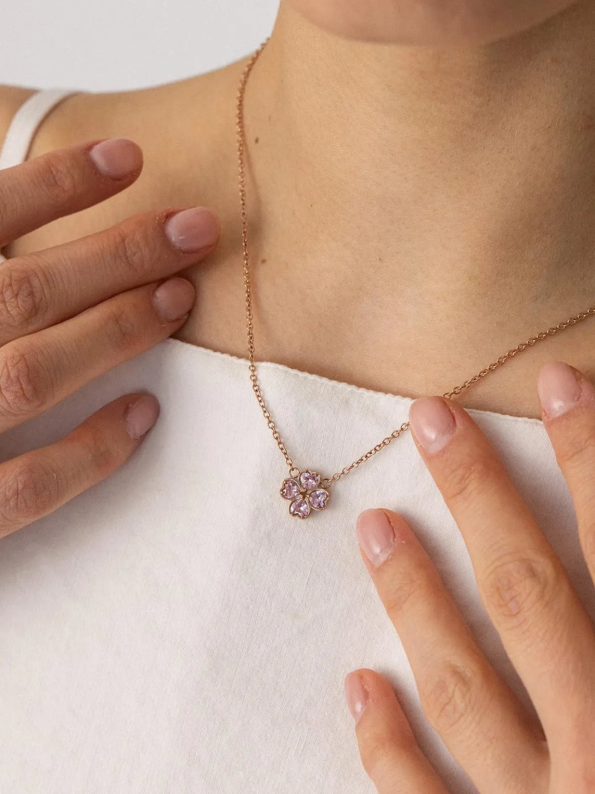 Cuore Rosé Kette