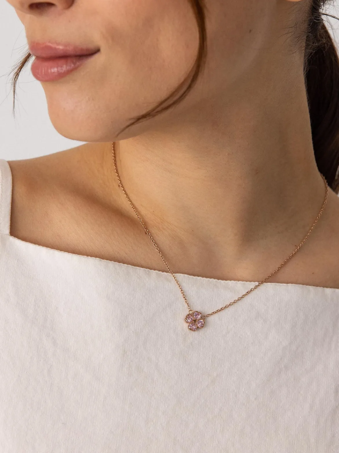 Cuore Rosé Kette