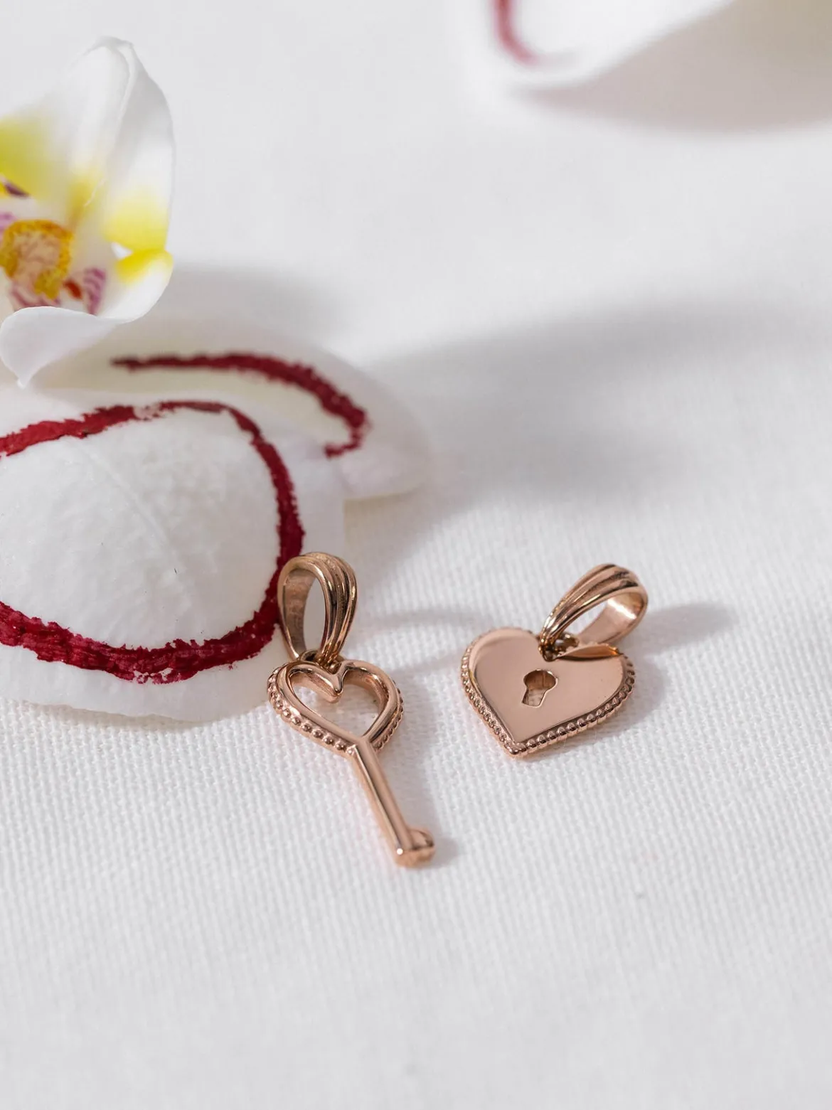 Key To My Heart Charm Set