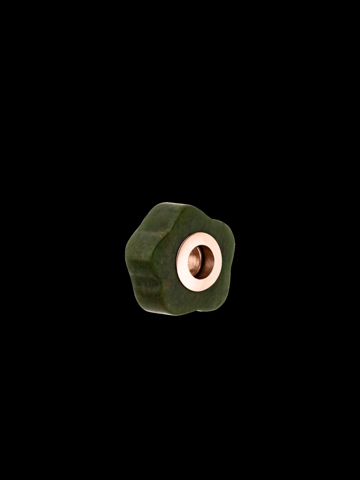 LEI Jade Flower Charm