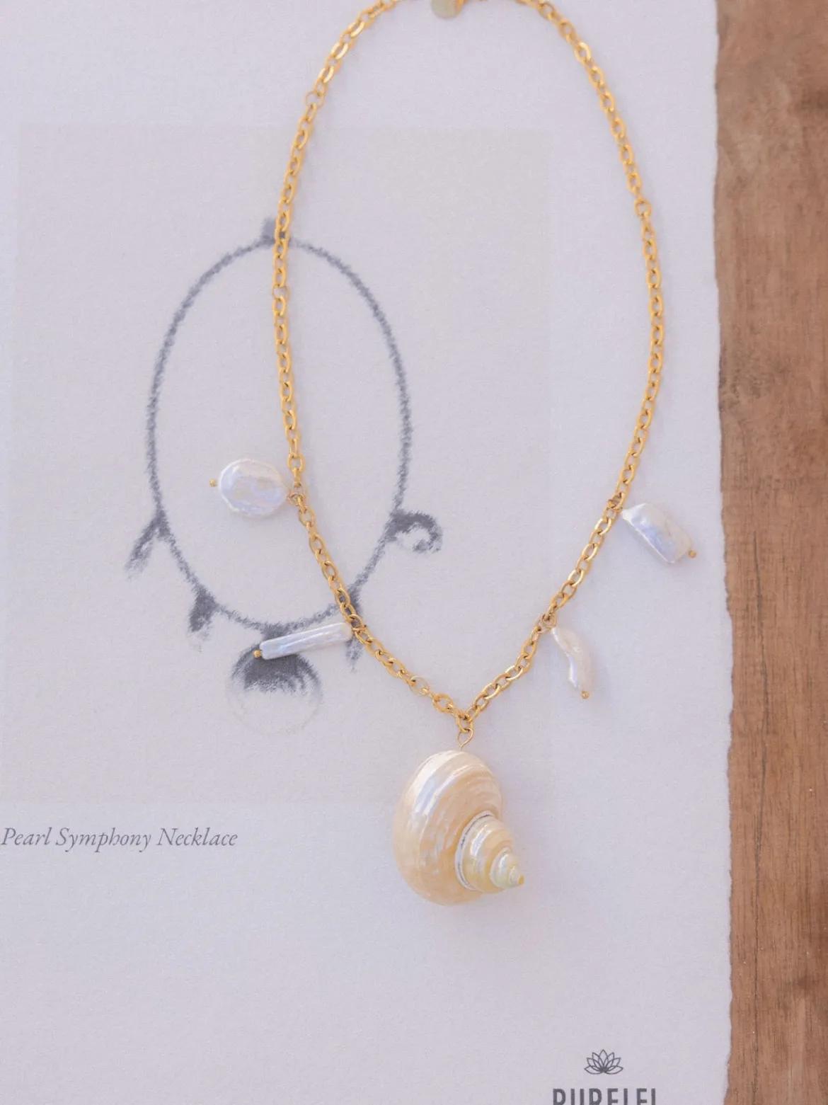 Opulent Shell Kette