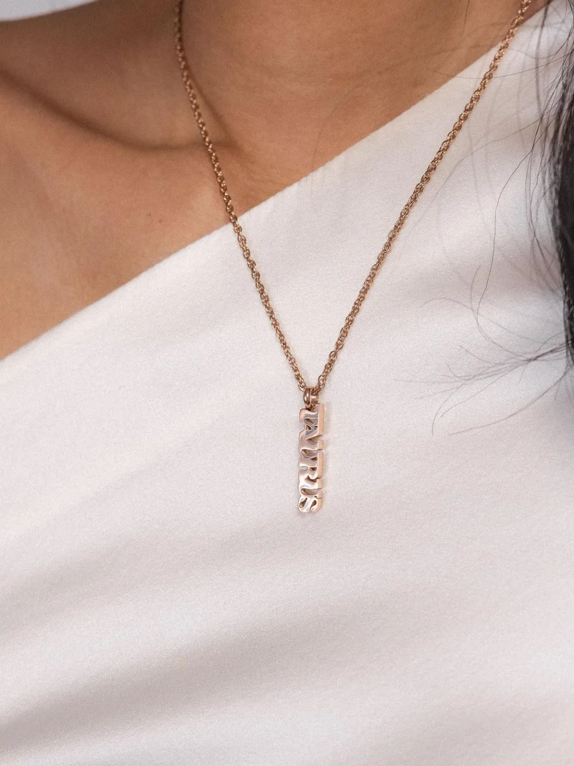 Taurus Letter Charm