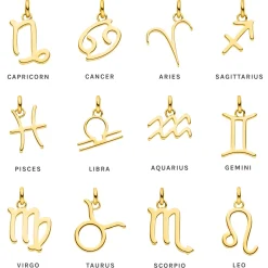 Widder Zodiac Charm