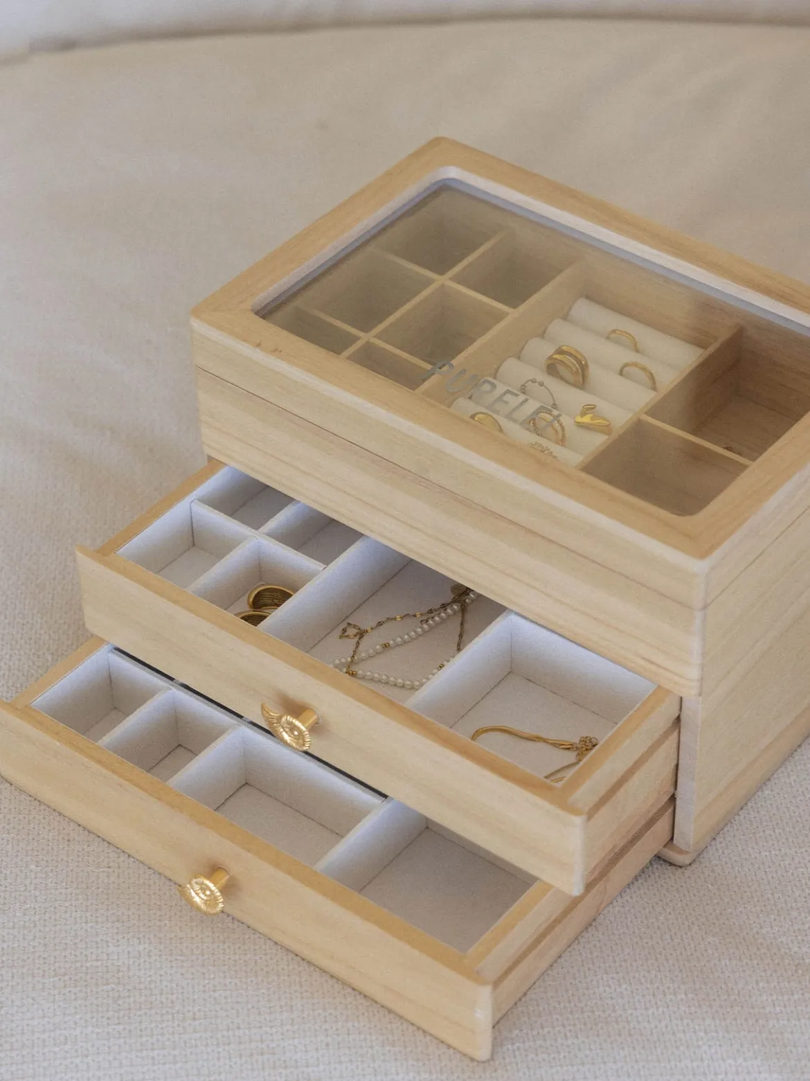 Wood Schmuckorganizer